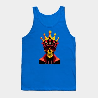 Skeleton king Tank Top